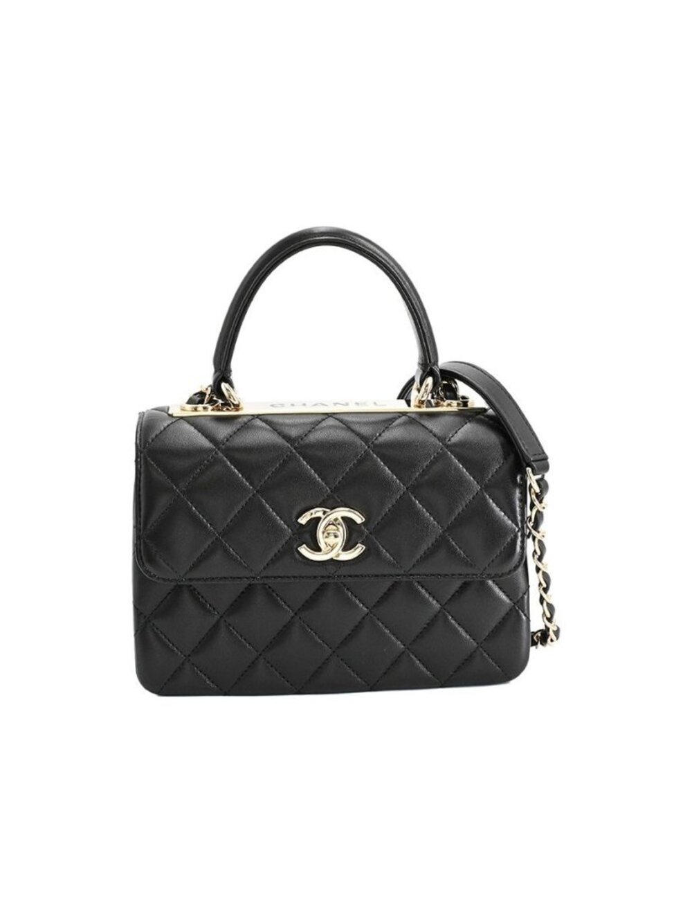 Chanel Handbag Trendy CC Mini Top Handle Flap Bag